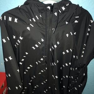 Pink windbreaker 💕